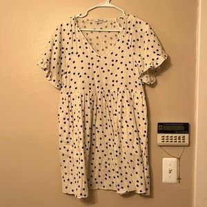 MADEWELL Polkadot dress!
